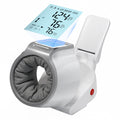 WURESE Blood Pressure Monitor Upper Arm, One-Touch Barrel Cuff 7.1"-16.5", Backlit Display & Dual User Memory, USB-C Rechargeable, Grey