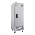 WURESE 27" Commercial Refrigerator, 23 cu.ft. 1 Solid Door Reach-In, Stainless Steel, ETL Approved, Upright Fridge for Restaurant & Kitchen Storage