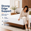 WURESE Memory Foam and Pocket Spring Hybrid Mattress